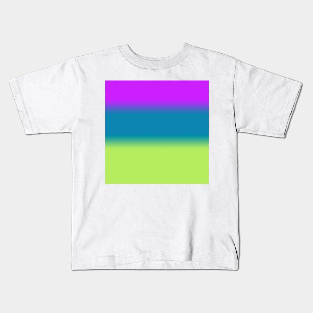 colorful rainbow texture abstract design Kids T-Shirt by Artistic_st